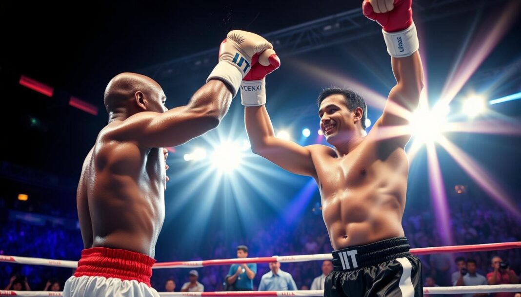 Boxing Champion Retains Title in Thriller