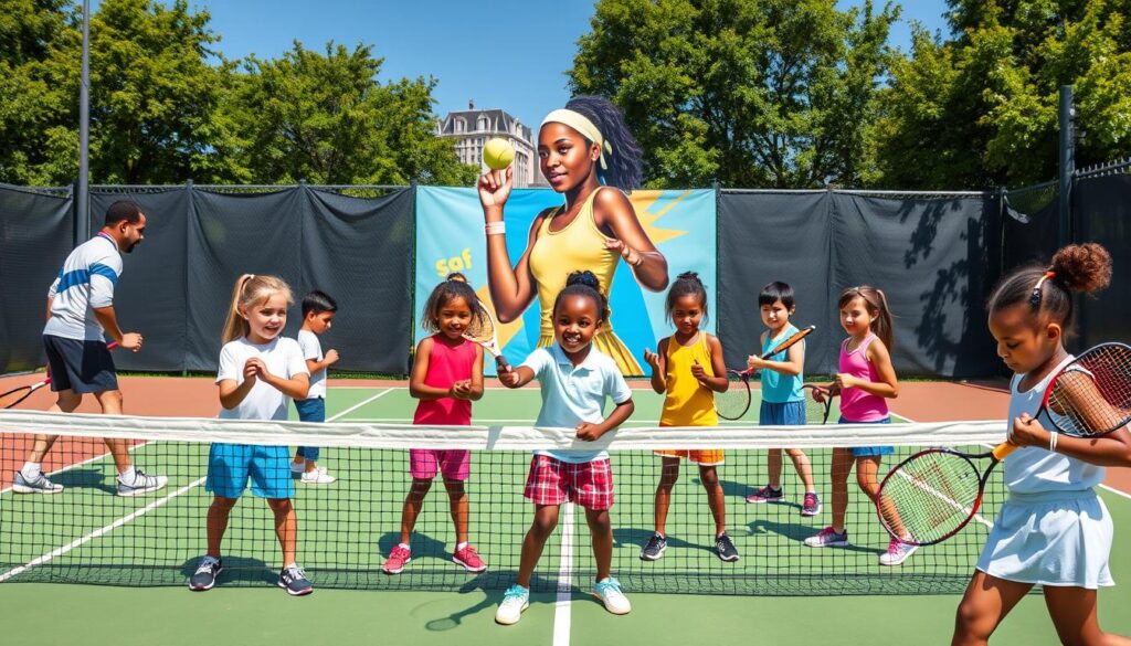 Coco Gauff influencing youth tennis