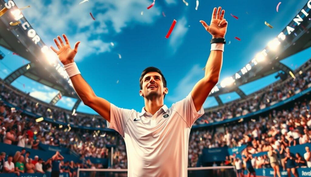 Djokovic's historic win