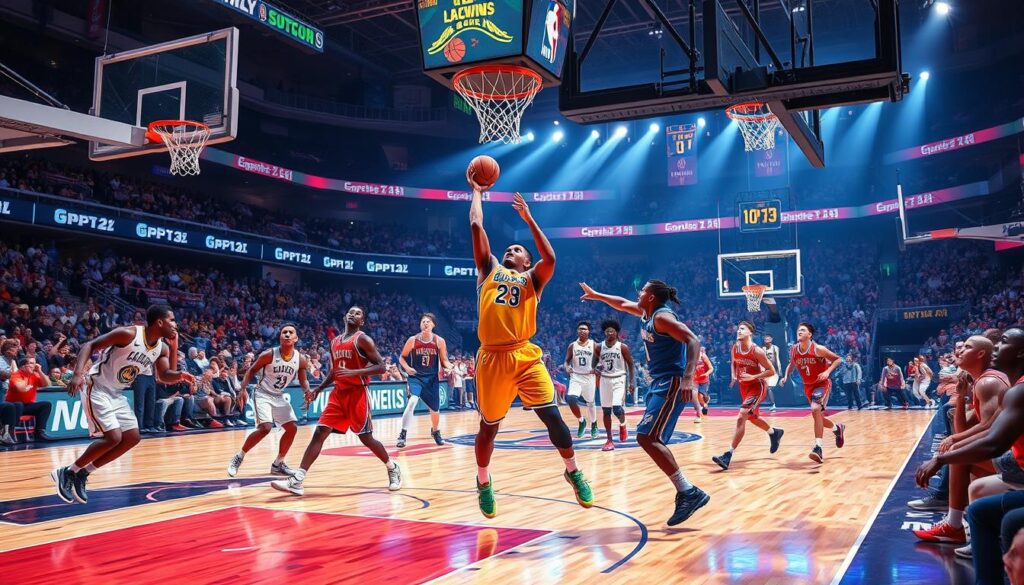 Emerging NBA players