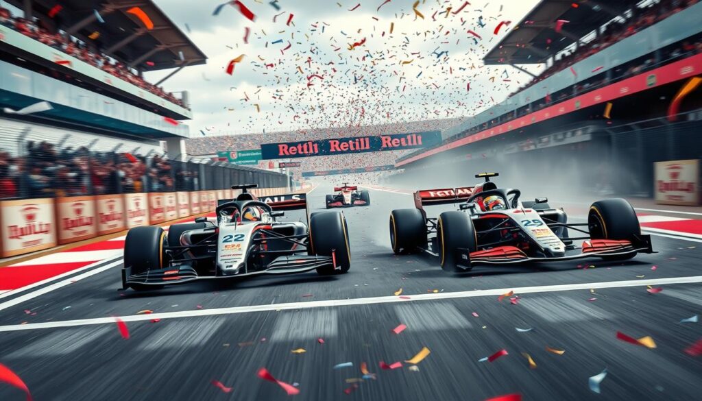 Formula 1 Exciting Finish