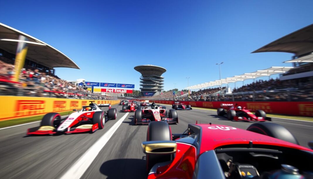 Formula 1 Racing Action