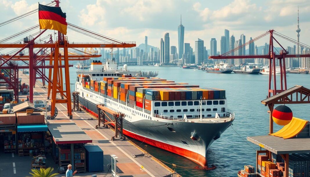 Germany trade with Asia
