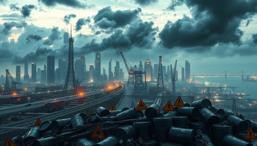Global Oil Supply Chain Disruptions