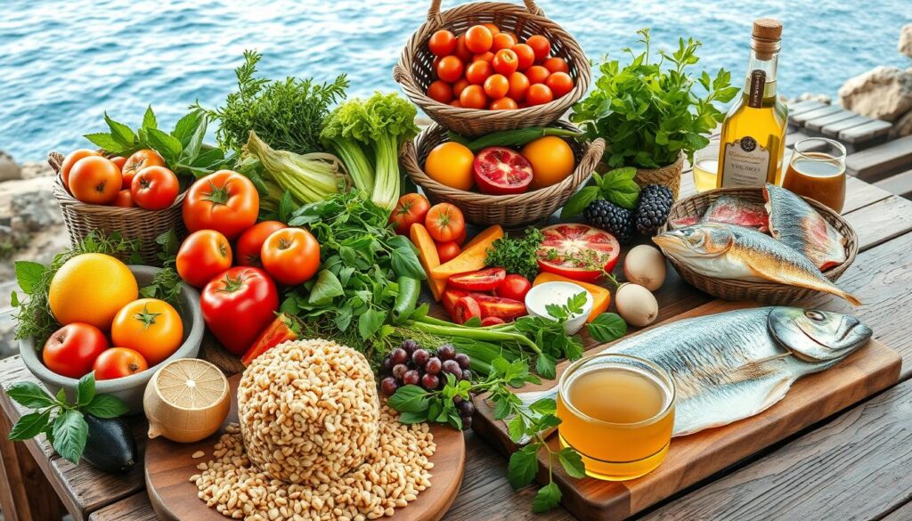 Mediterranean diet mental health benefits