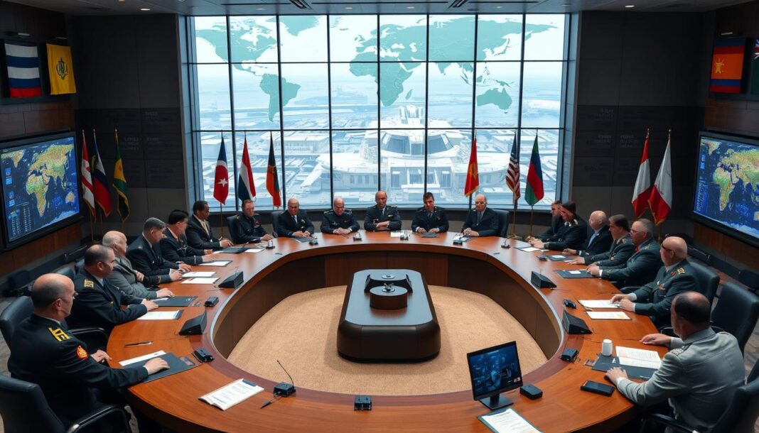 Military Leaders Plan Strategic Alliance