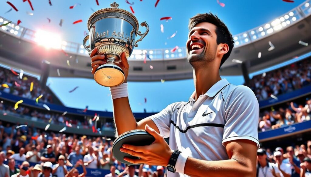 Novak Djokovic Grand Slam champion