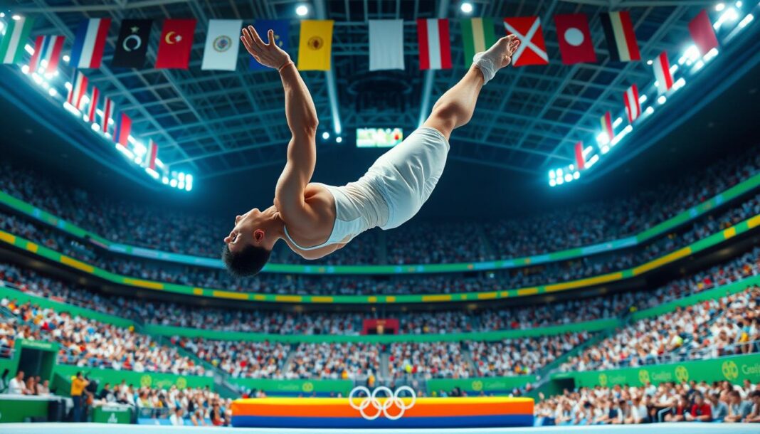 Olympic gymnast qualification