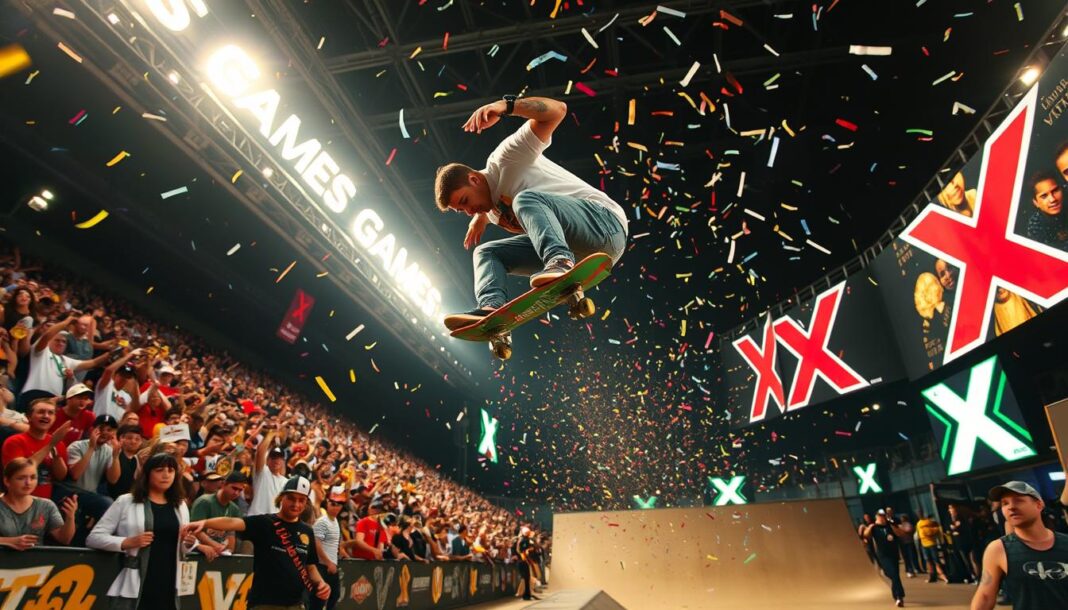 Skateboarder Wins Gold at X Games