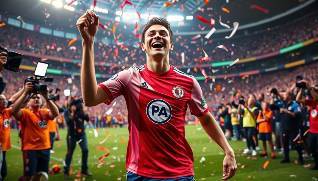 Soccer Star Signs with Major Club