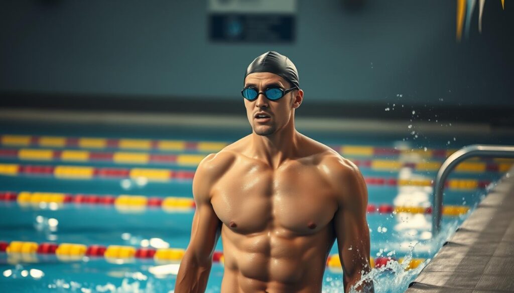 professional swimmer making a comeback