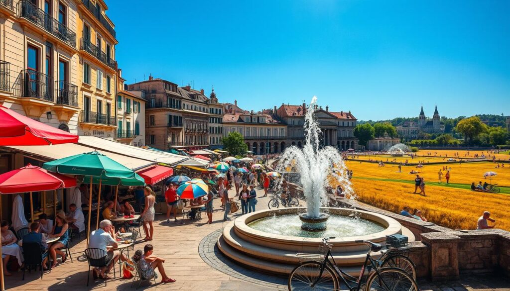 summer heatwave Europe