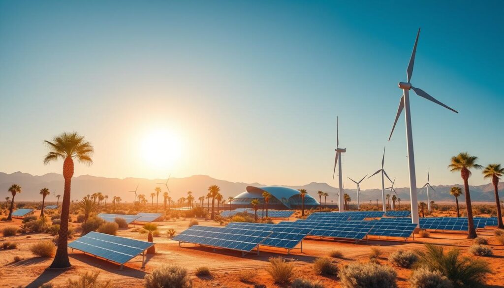 sustainable energy projects Middle East