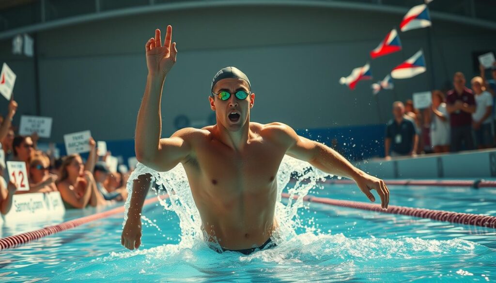 swimming legend comeback update